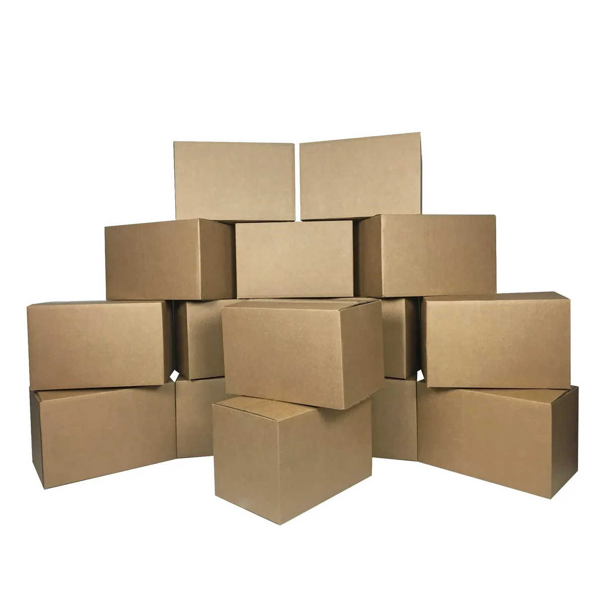 UBMOVE UBMOVE 15 Small Moving Boxes 16x10x10 Cardboard Shipping Supplies — product photo