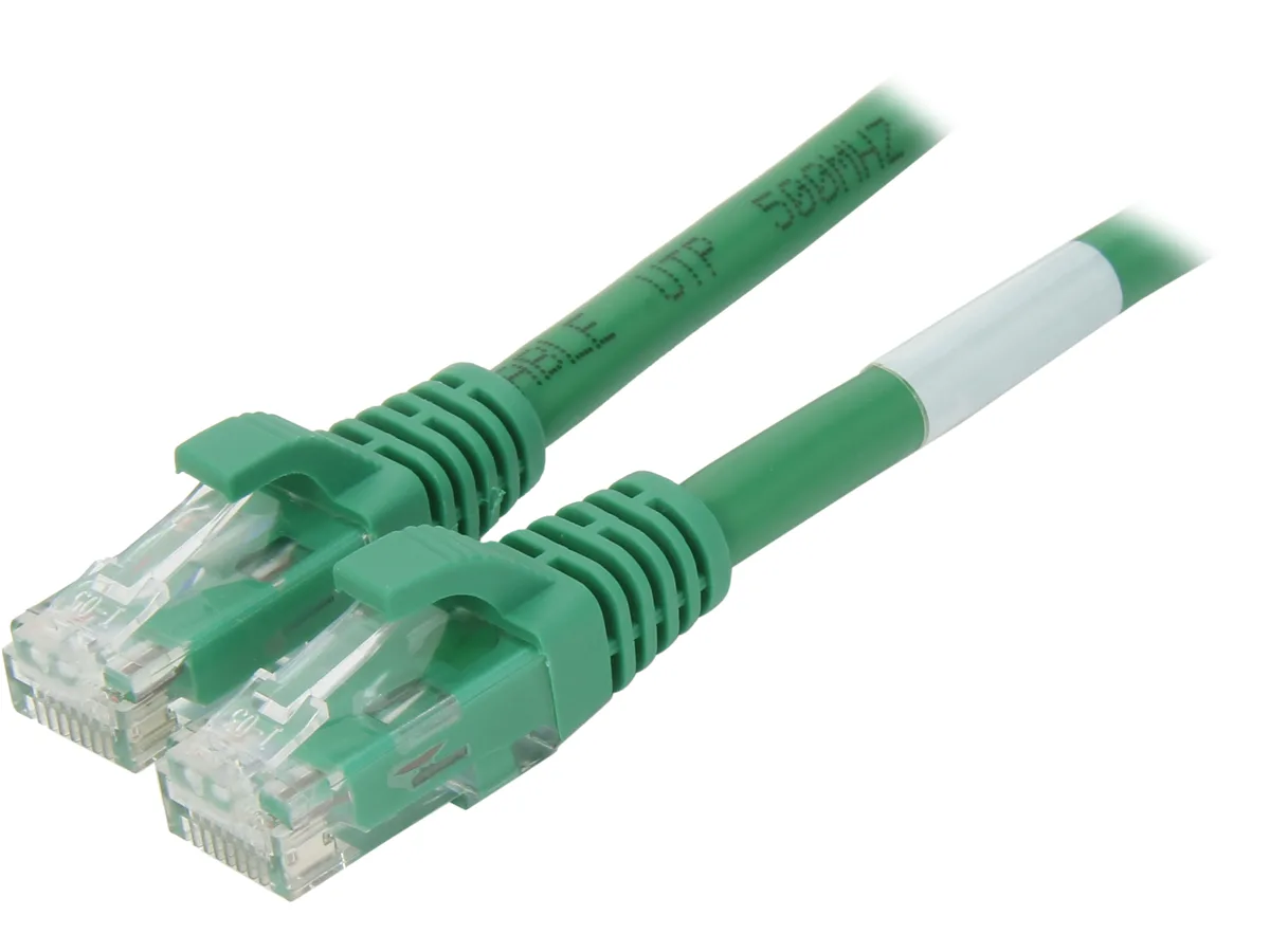 Cables To Go Cables To Go 27174 Cat6 network ethernet cable Green 14 ft 4.26 m — product photo
