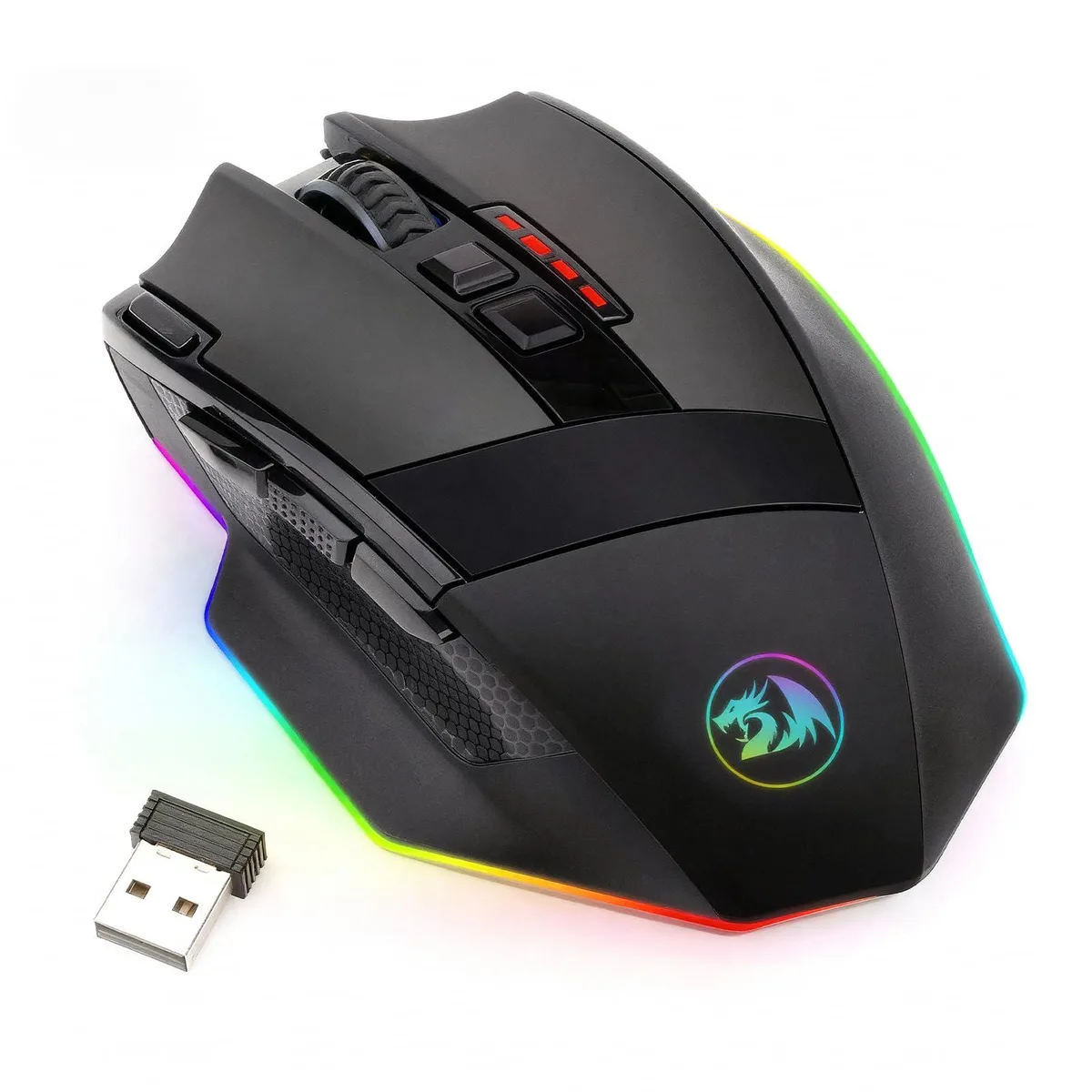  ASUS M801P-RGB Wireless Gaming Mouse 16000 DPI 16 Buttons Black — product photo