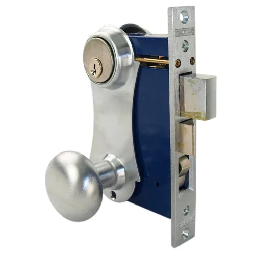 Marks USA Marks USA 21AC/26D-W-LHR Satin Chrome Left Hand Reverse Double Cylinder Mortise Door Lock — product photo