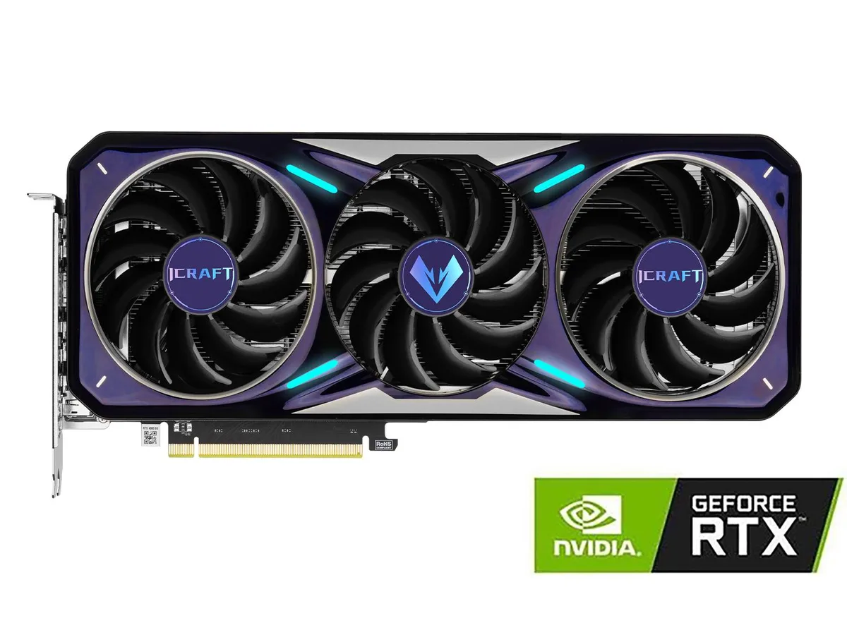 MAXSUN MAXSUN GeForce RTX 4060 iCraft OC 8G graphics card — product photo