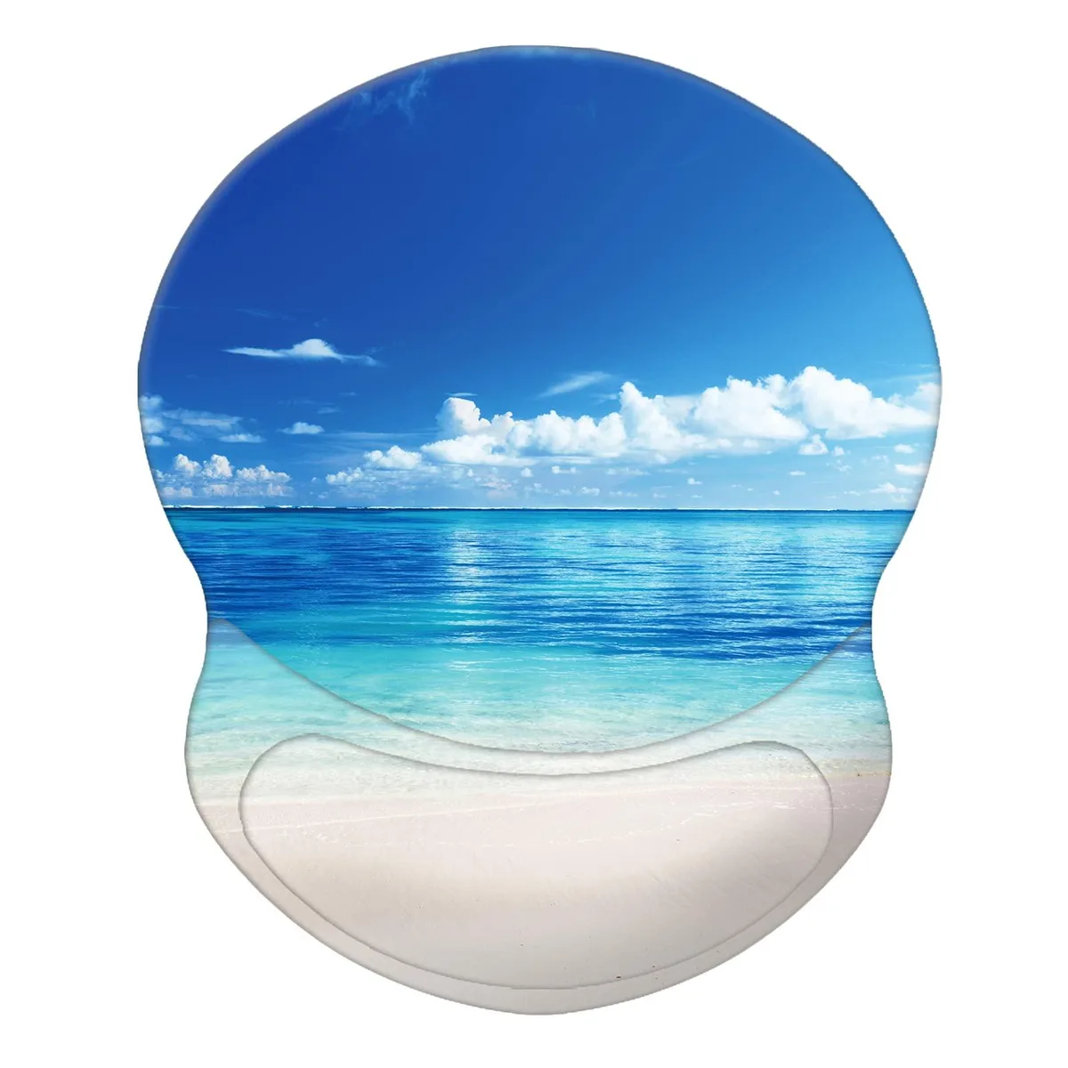  HEVITDA HVTM08127 mouse pad Beach 02 8.75 x 7.2 in — product photo