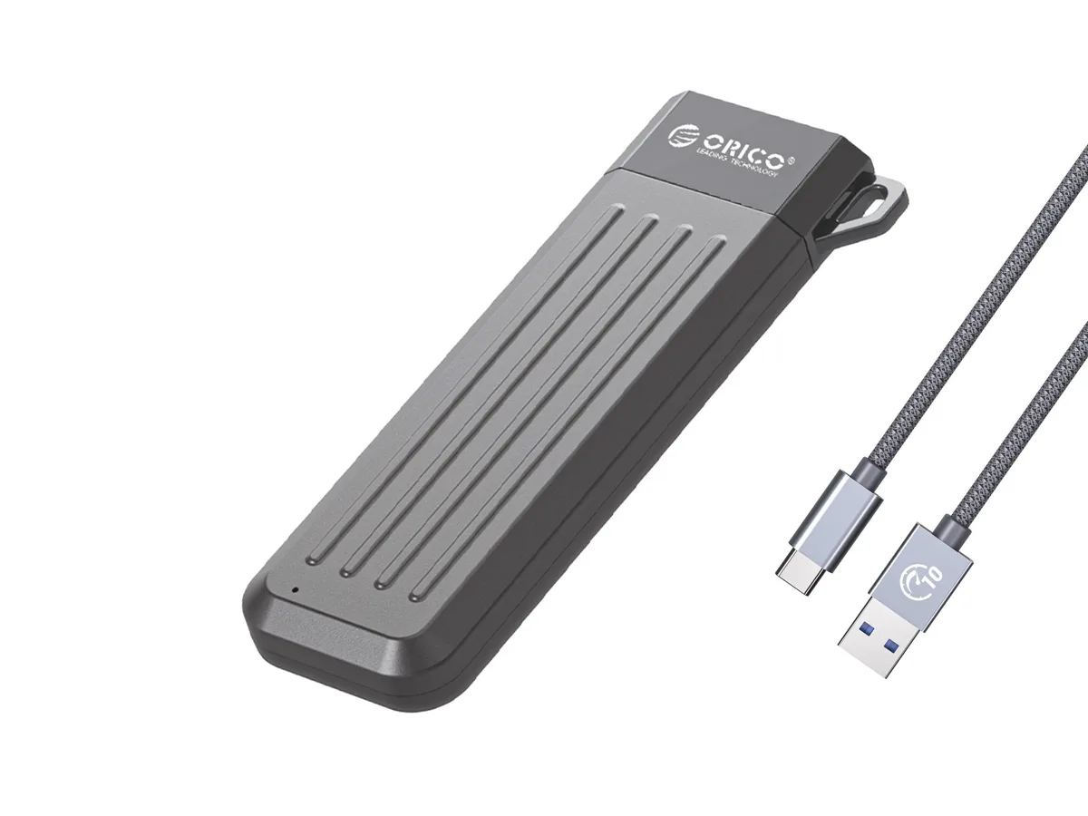 Orico Orico M.2 SATA SSD Enclosure USB-C Gray 2230-2280 — product photo