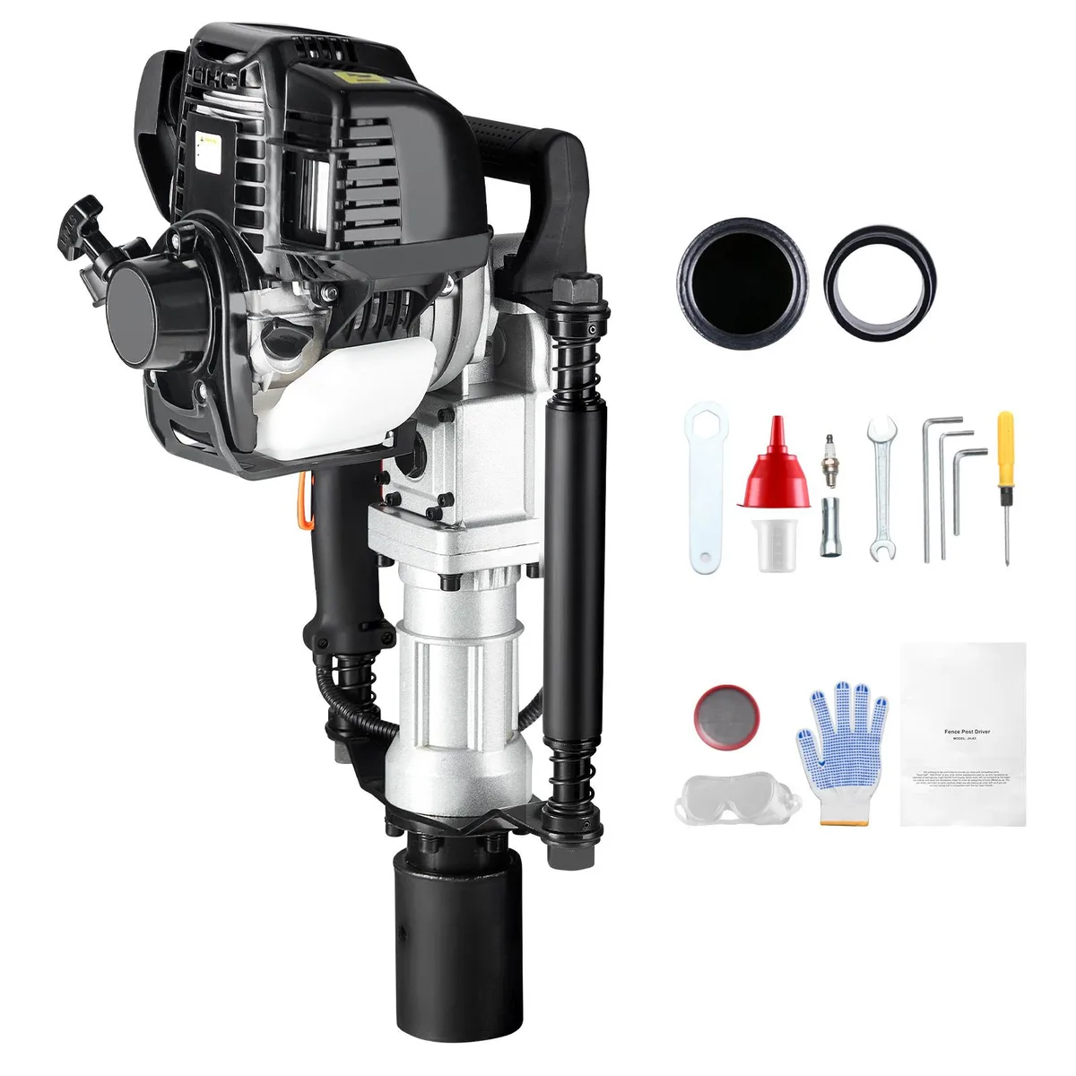 VEVOR VEVOR JH-68 37.7cc 4-Stroke Gas Post Driver with 55/70mm Sleeves — product photo