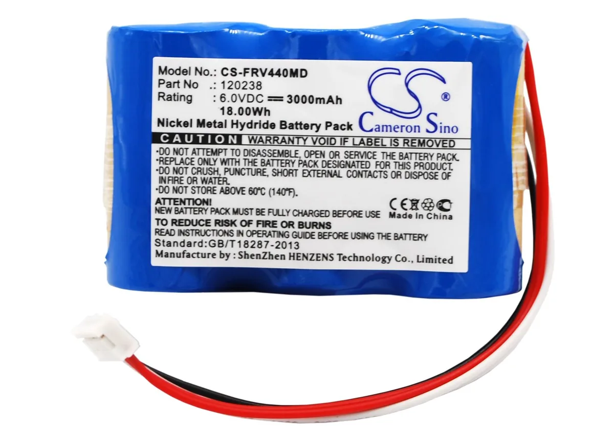 Cameron &amp; Co Cameron &amp; Co DS-CS-FRV440MD 6.0V 3000mAh Ni-MH Blue video accessory — product photo