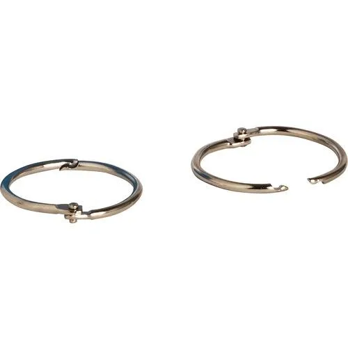 Business Source Business Source 01438BD 1.5" Book Rings Silver 500 accessory — product photo
