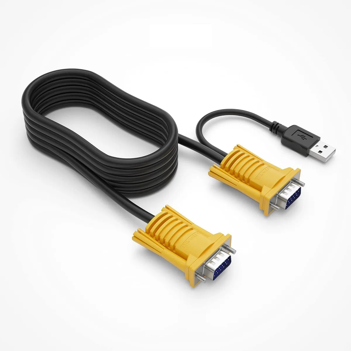 Vszerda Vszerda MT-KV30 2-in-1 USB VGA KVM Cable 10ft — product photo