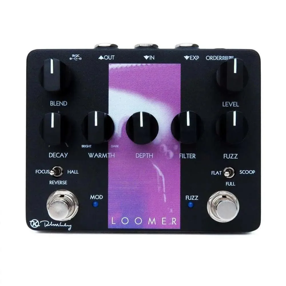 LORDWORLD LORDWORLD Loomer' Fuzz &amp; Reverb Pedal — product photo