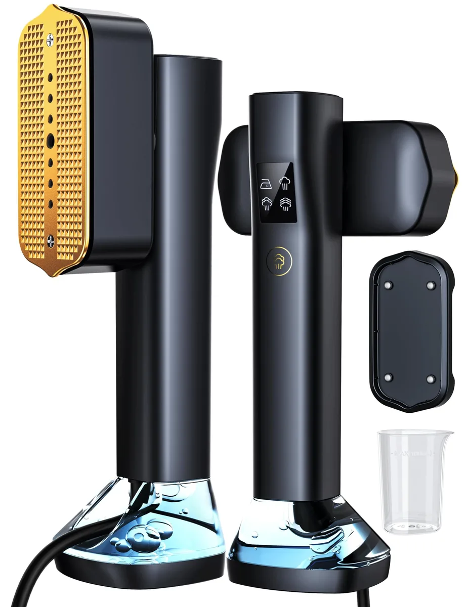 DNBeffulgent DNBeffulgent LM-2401 Handheld Garment Steamer 200ml 1000W Golden — product photo
