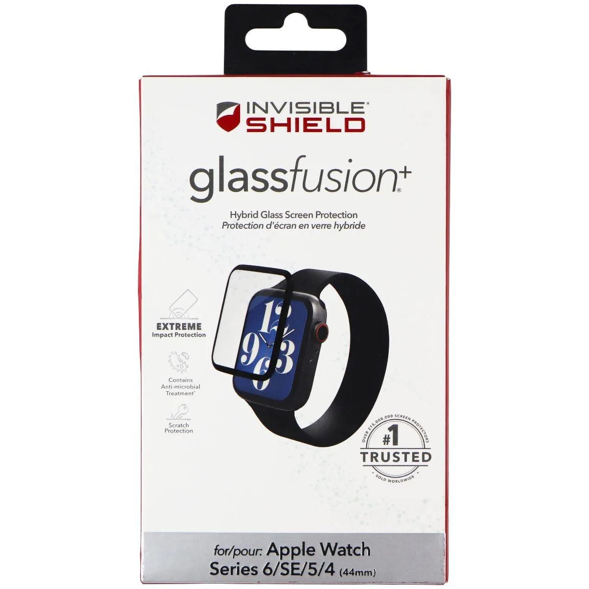 ZAGG ZAGG InvisibleShield Glass Fusion+ Screen Protector for Apple Watch 44mm — product photo
