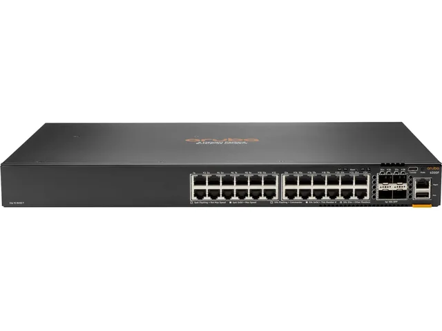 HPE HPE JL724A#ABA Aruba 6200F 24G 4SFP+ network switch — product photo