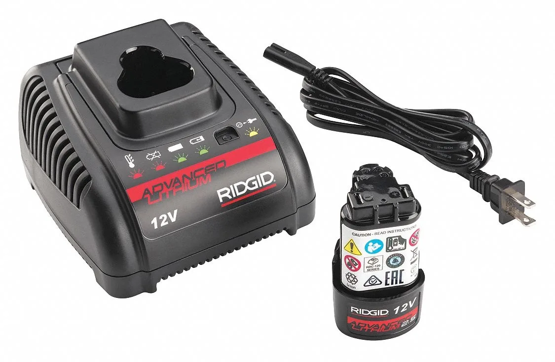 Ridgid Ridgid 12V Li-Ion Battery Charger 2.5 Ah 39 min — product photo