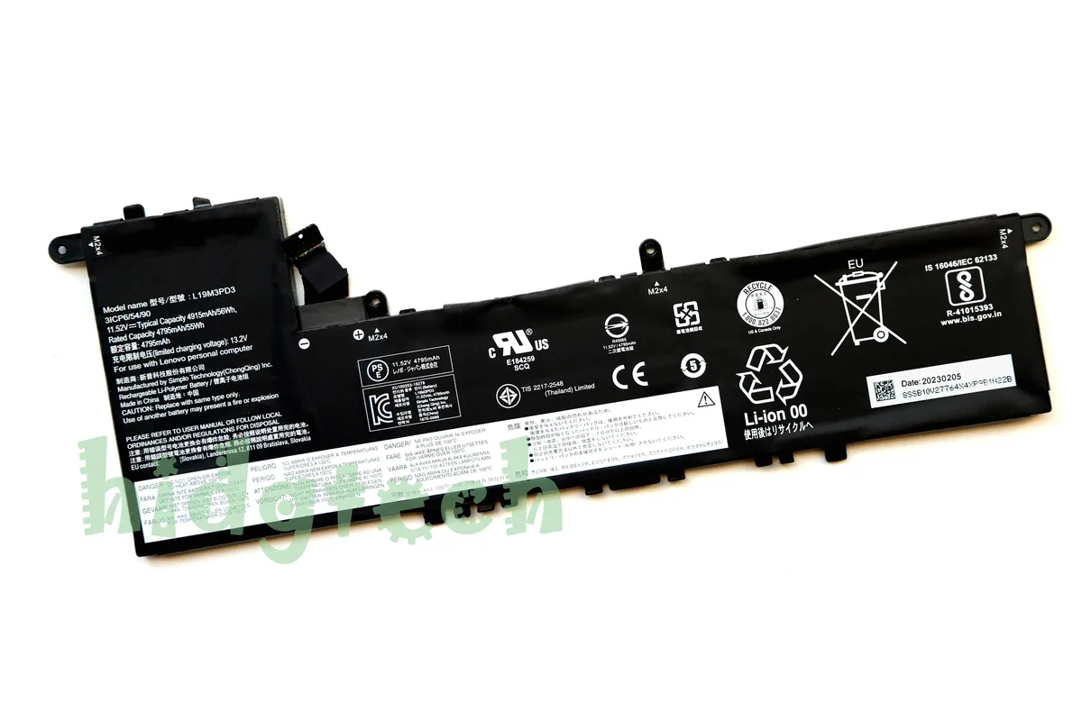 Beisite Beisite L19D3PD3 L19L3PD3 L19M3PD3 56Wh laptop battery — product photo