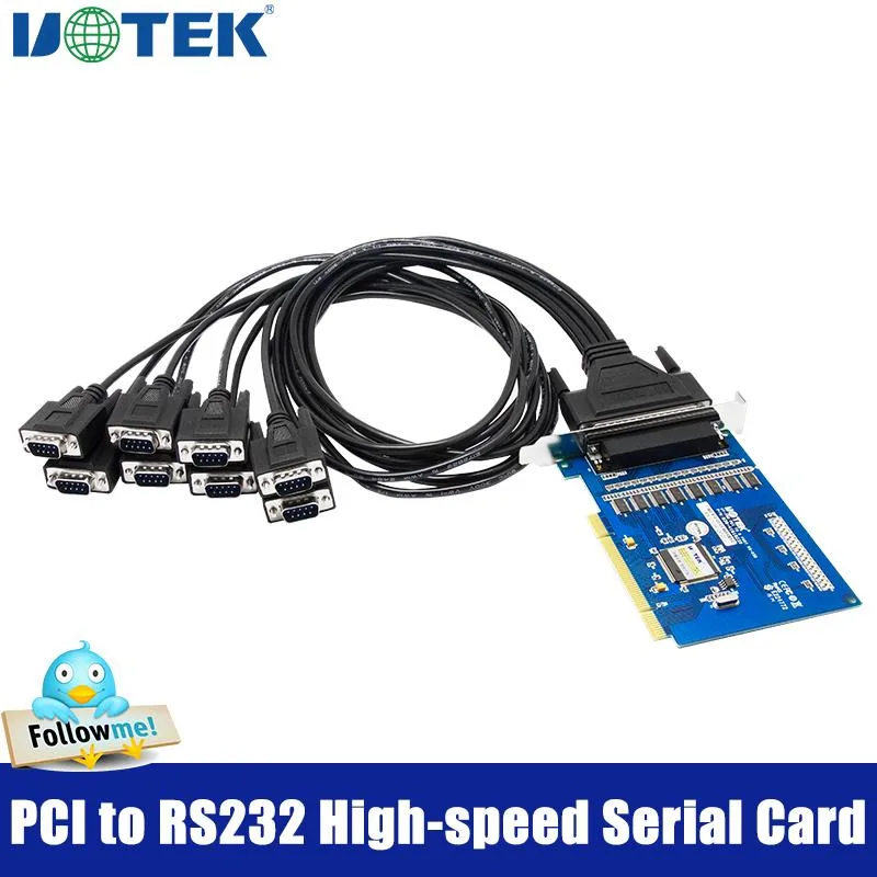 UOTEK UOTEK UT-758 PCI 8-Port RS-232 Serial Card DR62 — product photo