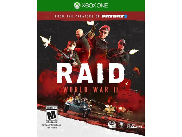505 Games 505 Games Raid: World War II xbox one video game — product photo