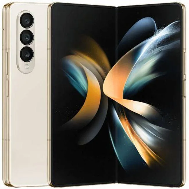 SAMSUNG SAMSUNG Galaxy Z Fold4 512GB Beige cell phones - unlocked — product photo
