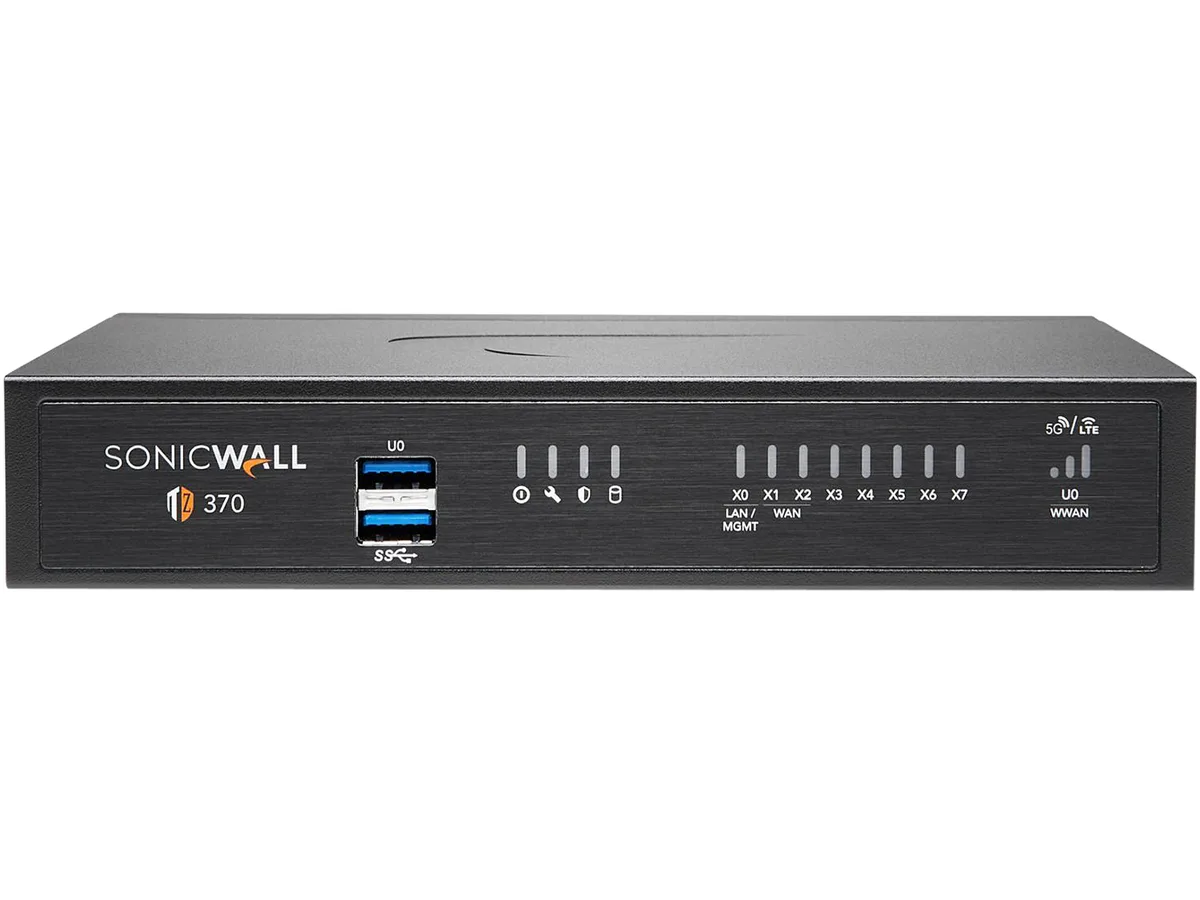 SonicWall SonicWall TZ370 firewall appliance 02-SSC-6820 2Y APSS — product photo
