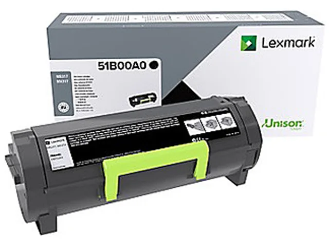 Lexmark Lexmark 51B00A0 Black Toner Cartridge 2500 pages — product photo