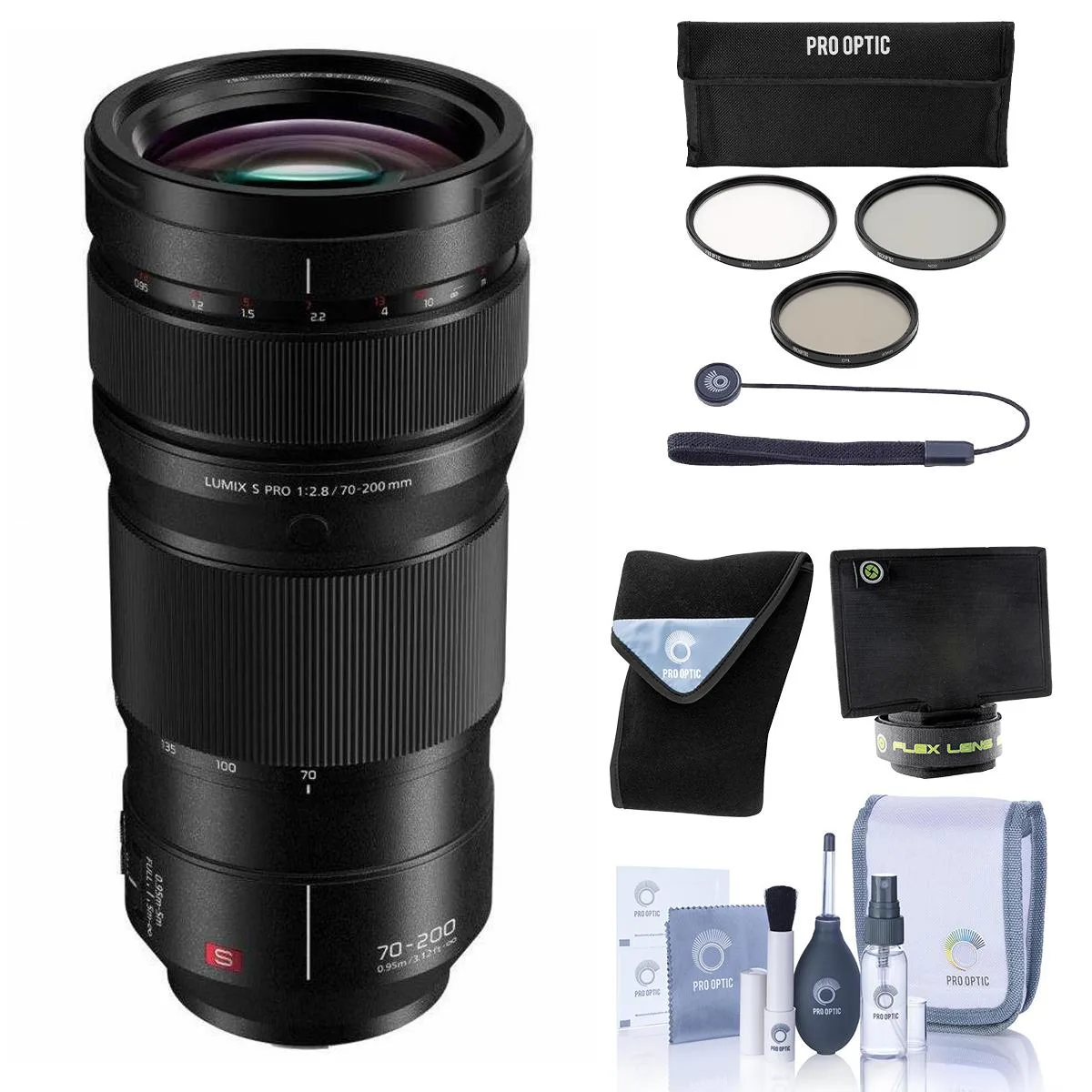 Panasonic Panasonic LUMIX S PRO 70-200mm f/2.8 O.I.S. Lens Bundle — product photo