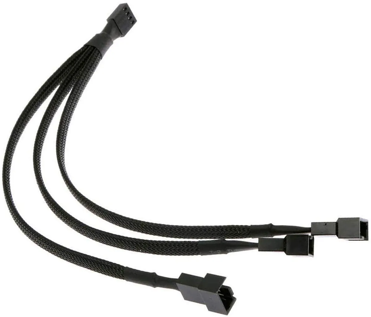 THE ORDINARY THE ORDINARY 1007 PWM fan splitter cable 10.5 inches 4 pin to 3 pin and 4 pin — product photo