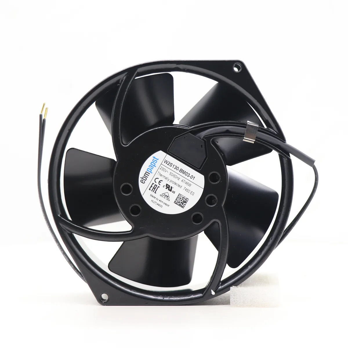Ebm-Papst Ebm-Papst No.W2S130-BM03-01 130mm 230V 46/47W case fan — product photo