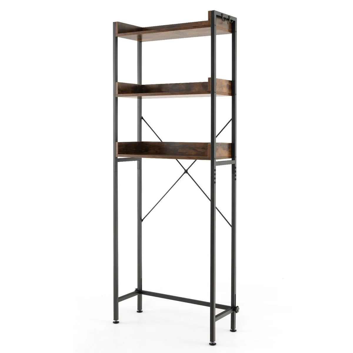 SlickBlue SlickBlue Over The Toilet Storage Rack 25" x 9.5" x 64.5 — product photo