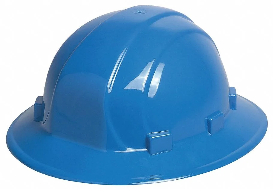 Erb Safety Erb Safety 19916 Hard Hat Full Brim Blue 6-Point Ratchet — product photo