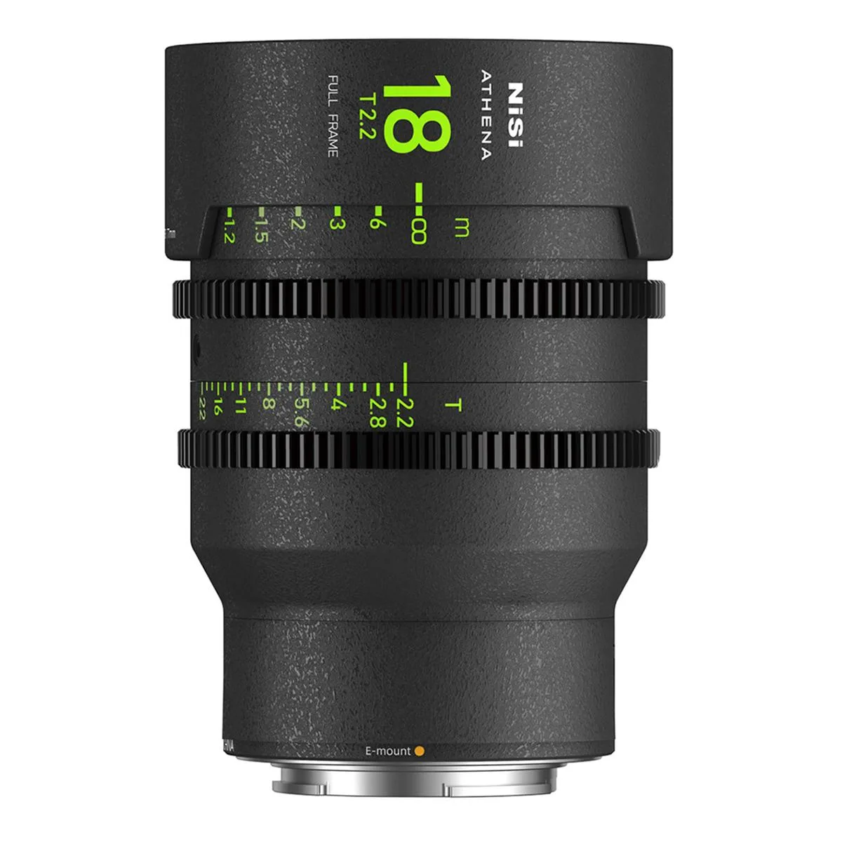 Nisi Nisi ATHENA PRIME 18mm T2.2 Cine Lens Sony E — product photo