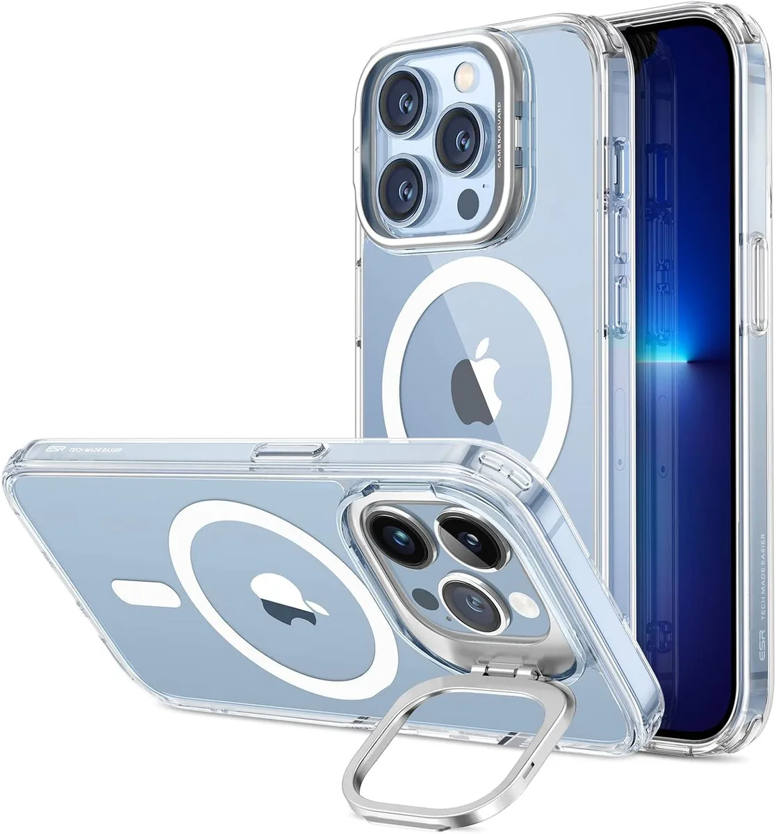 TAURKENAM TAURKENAM iPhone 13 Pro Max Case MagSafe Clear HaloLock — product photo