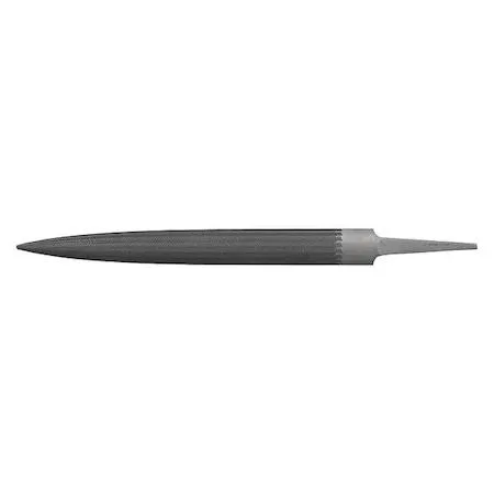 Simonds Swiss pattern half round file 8in natural finish double cut safe edges