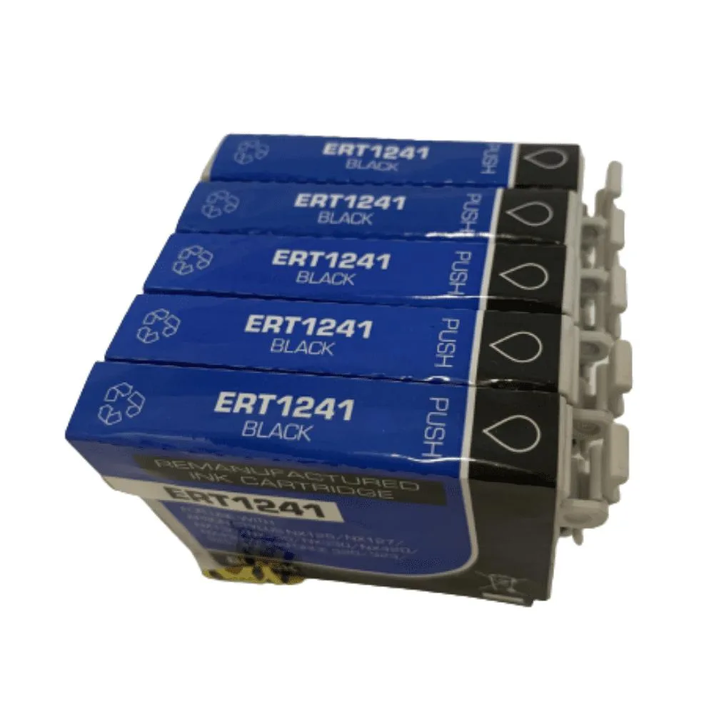 Ninestar Technology Ninestar Technology 124 Black Ink Cartridge 5 Pack — product photo