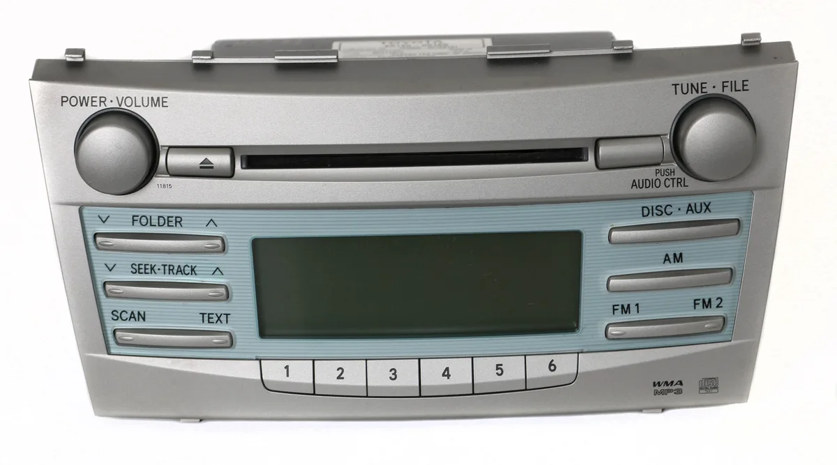 1 Factory Radio 1 Factory Radio 86120-06180 AM FM CD Receiver 2007-09 Camry — product photo