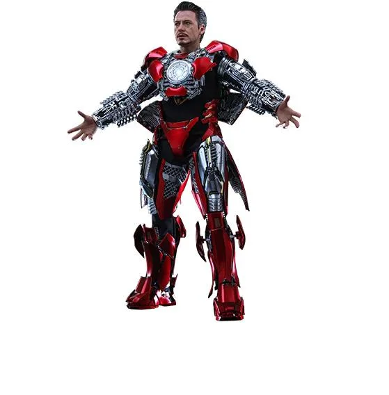 Hot Toys Hot Toys MMS718B Tony Stark Mark 7 Suit Up Version action figure — product photo