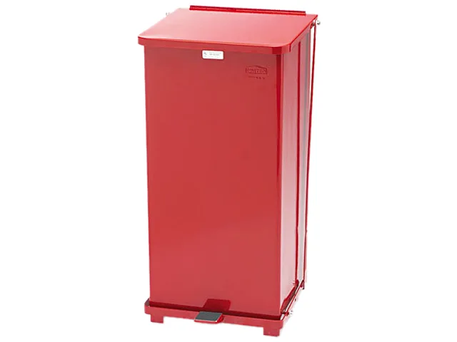 Rubbermaid Commercial Rubbermaid Commercial ST24EPLRD 24 gal step-on cleaning can — product photo
