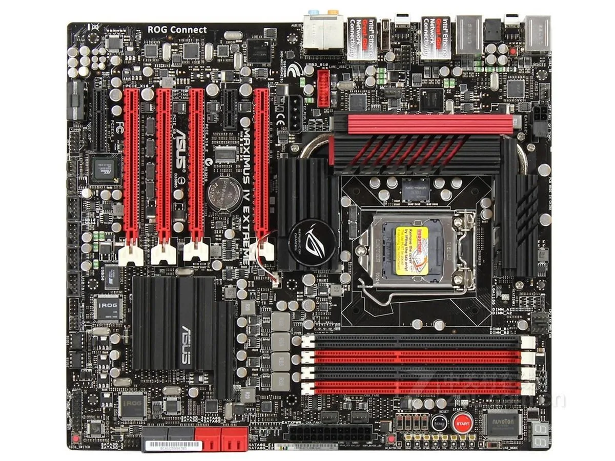ASUS ASUS Maximus IV Extreme Intel P67 LGA 1155 DDR3 16GB E-ATX motherboard — product photo