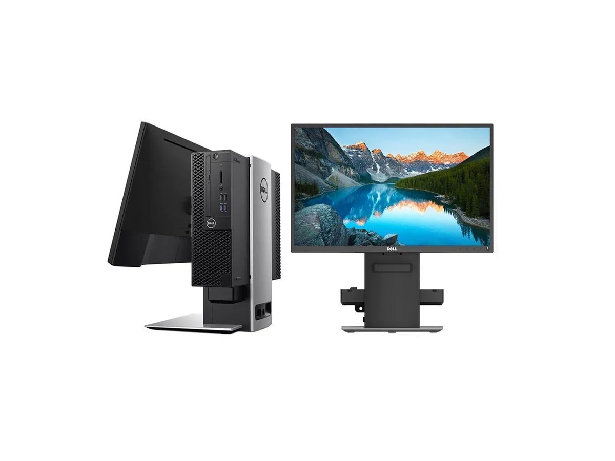 DELL DELL OptiPlex 5060 SFF desktop PC i5-8500 8 GB DDR4 512 GB SSD 22" monitor — product photo