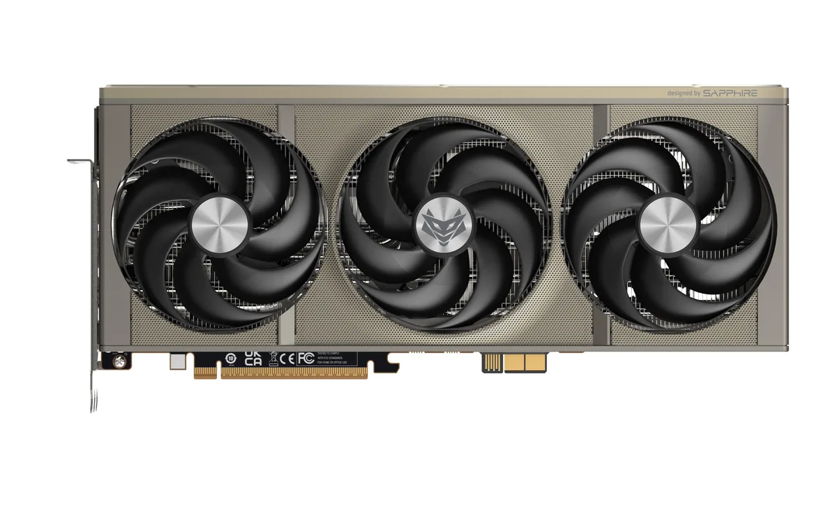 Sapphire Tech Sapphire Tech NITRO+ RX 9070 XT 16GB PhantomLink graphics card — product photo