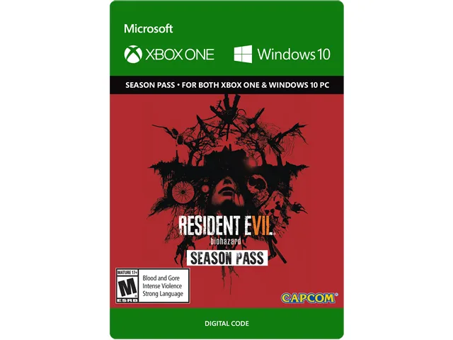 Capcom Capcom 7D4-00190 Resident Evil 7 biohazard Season Pass downloadable game — product photo
