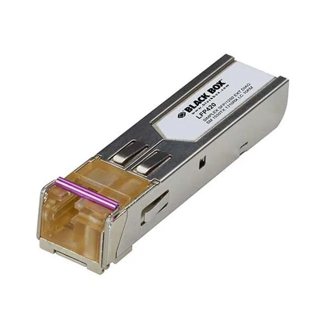 Black Box Corporation Black Box LFP420 SFP 1250 Mbps 1550 nm TX 1310 nm Simplex SM LC — product photo