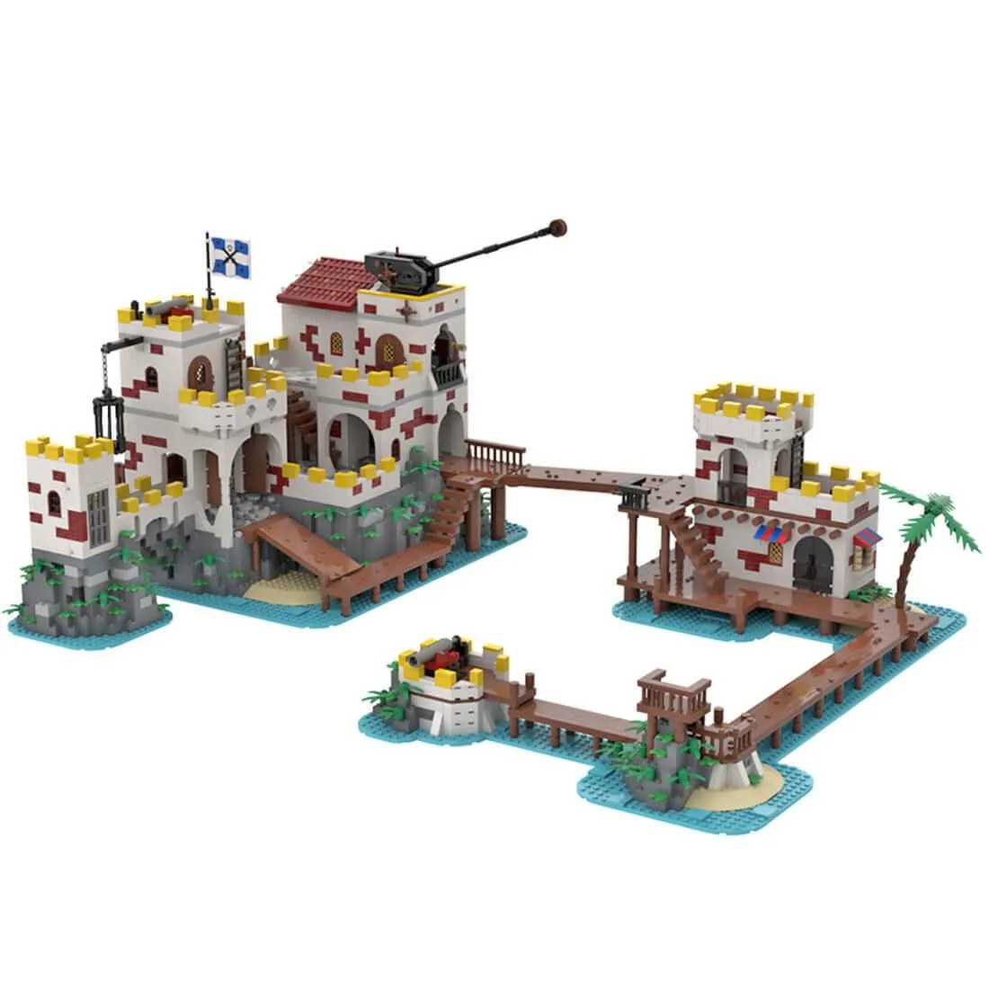 ZITIANYOUBUILD ZITIANYOUBUILD MOC-52895 The Imperial Whitegate 5273+ Parts — product photo
