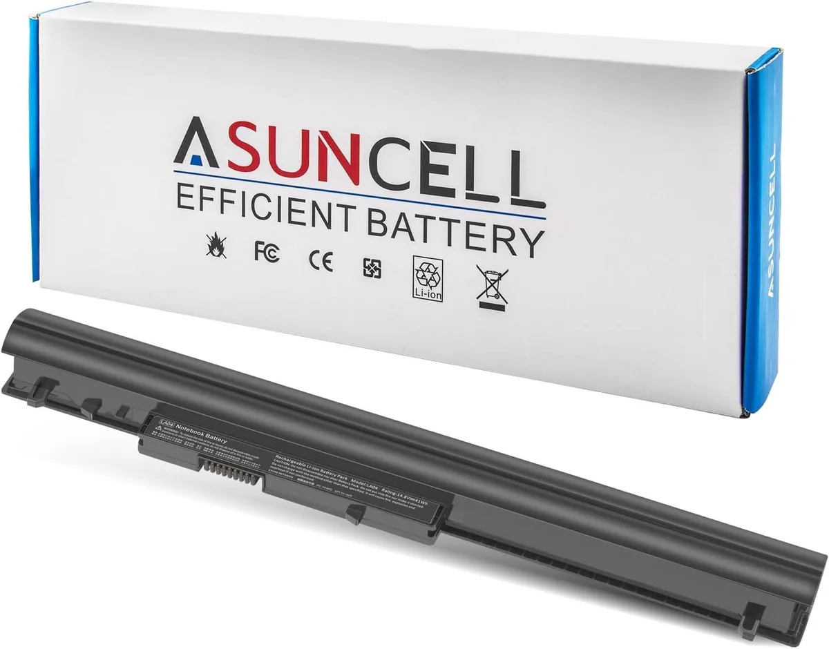 PISKEKAT PISKEKAT laptop battery 14.8V 2200mAh 4-cell for HP Pavilion 14 15 241 247 248 340 345 G1 G2 — product photo