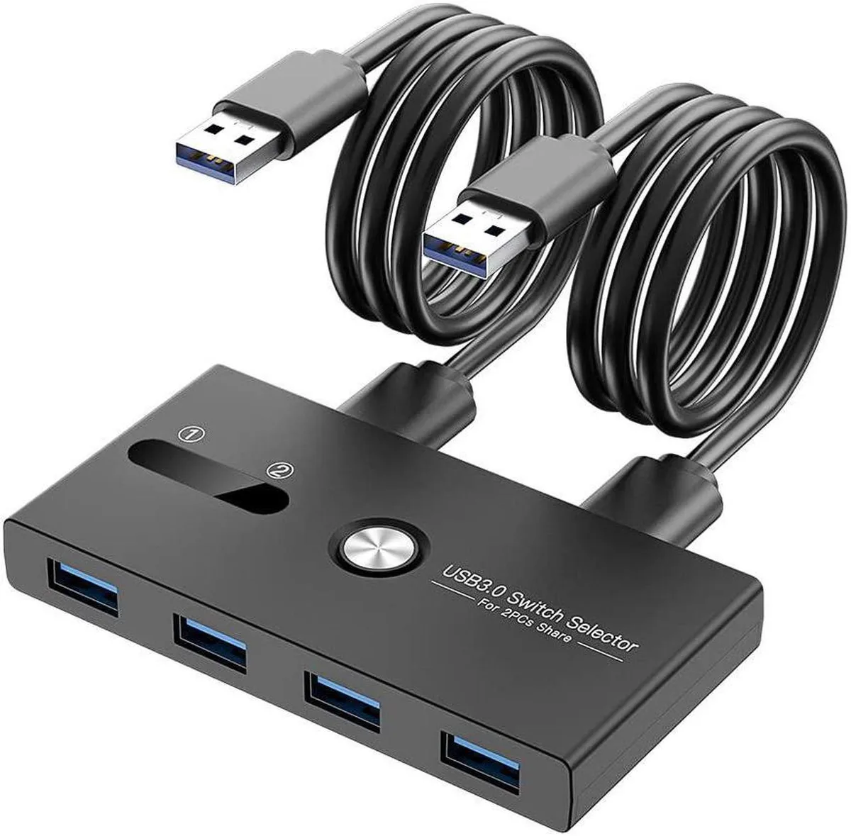 Vszerda Vszerda USB 3.0 KVM Switch 4 Port 2 PC — product photo