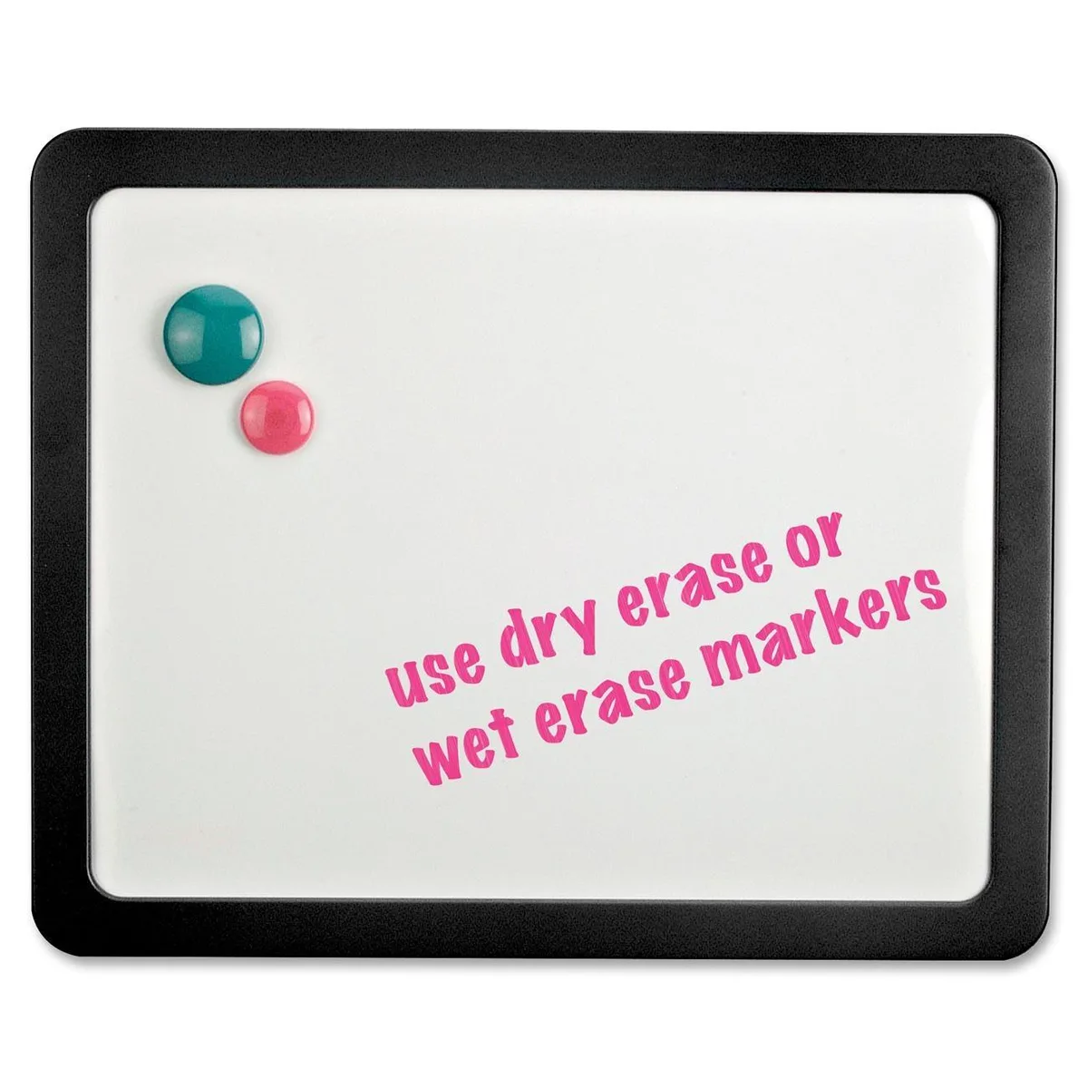 Lorell Lorell 80664 Magnetic Dry-Erase Board 12 x 15 Black — product photo
