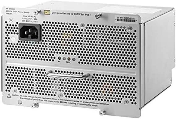 HPE HPE 5400R 1100W ZL2 PoE+ power supply — product photo
