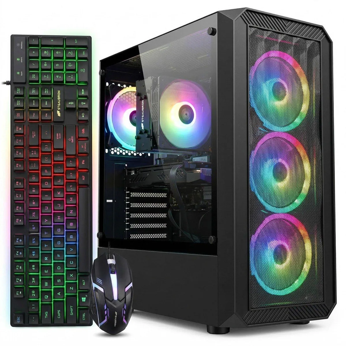 STGAubron STGAubron ABR2122 Gaming PC i5-13400F RTX 3050 6G 16G DDR4 512G — product photo