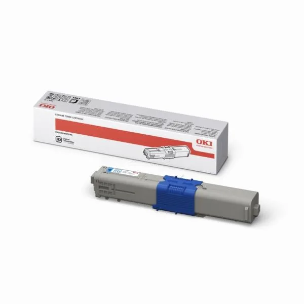 Oki Data Oki Data 44469706 Cyan Toner Cartridge (C310/330/510/530, 2K) — product photo