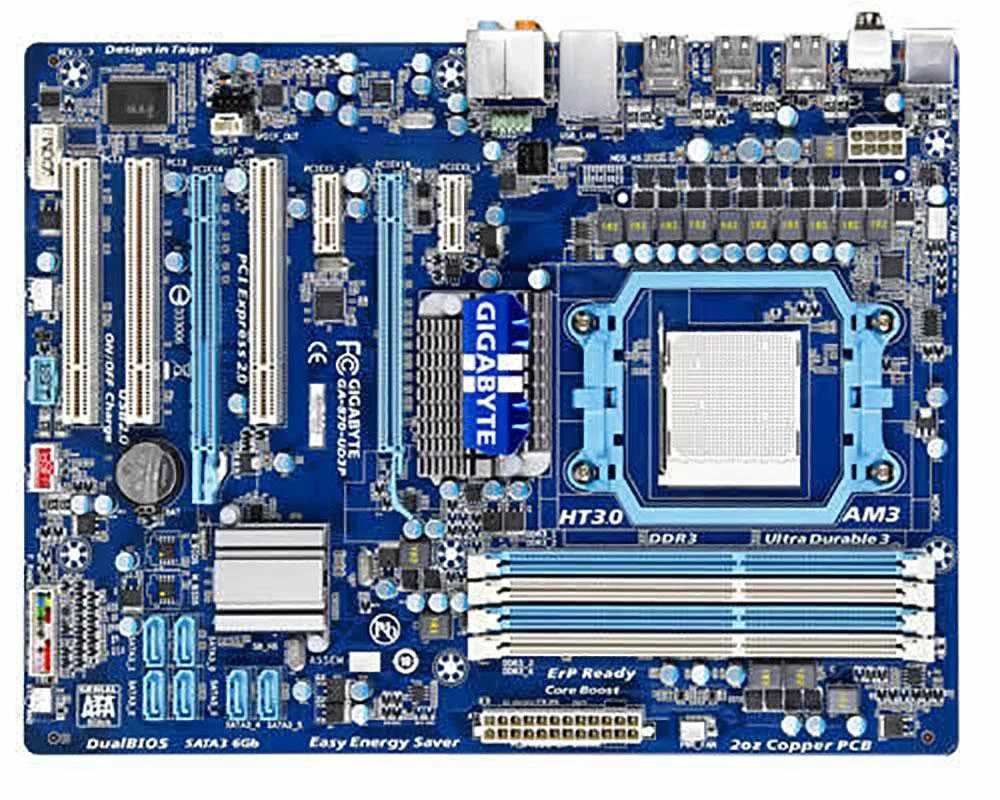 GIGABYTE GIGABYTE GA-870-UD3P AMD motherboard — product photo