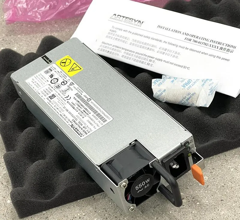 KHACHIMO KHACHIMO Server 550W Power Supply 700-013702-0000 00MX912 — product photo