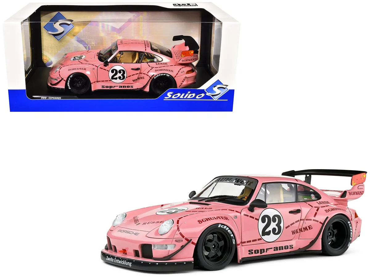 Solido Solido 2020 RWB Bodykit #23 "Pink Pig" 1/18 Diecast Car — product photo