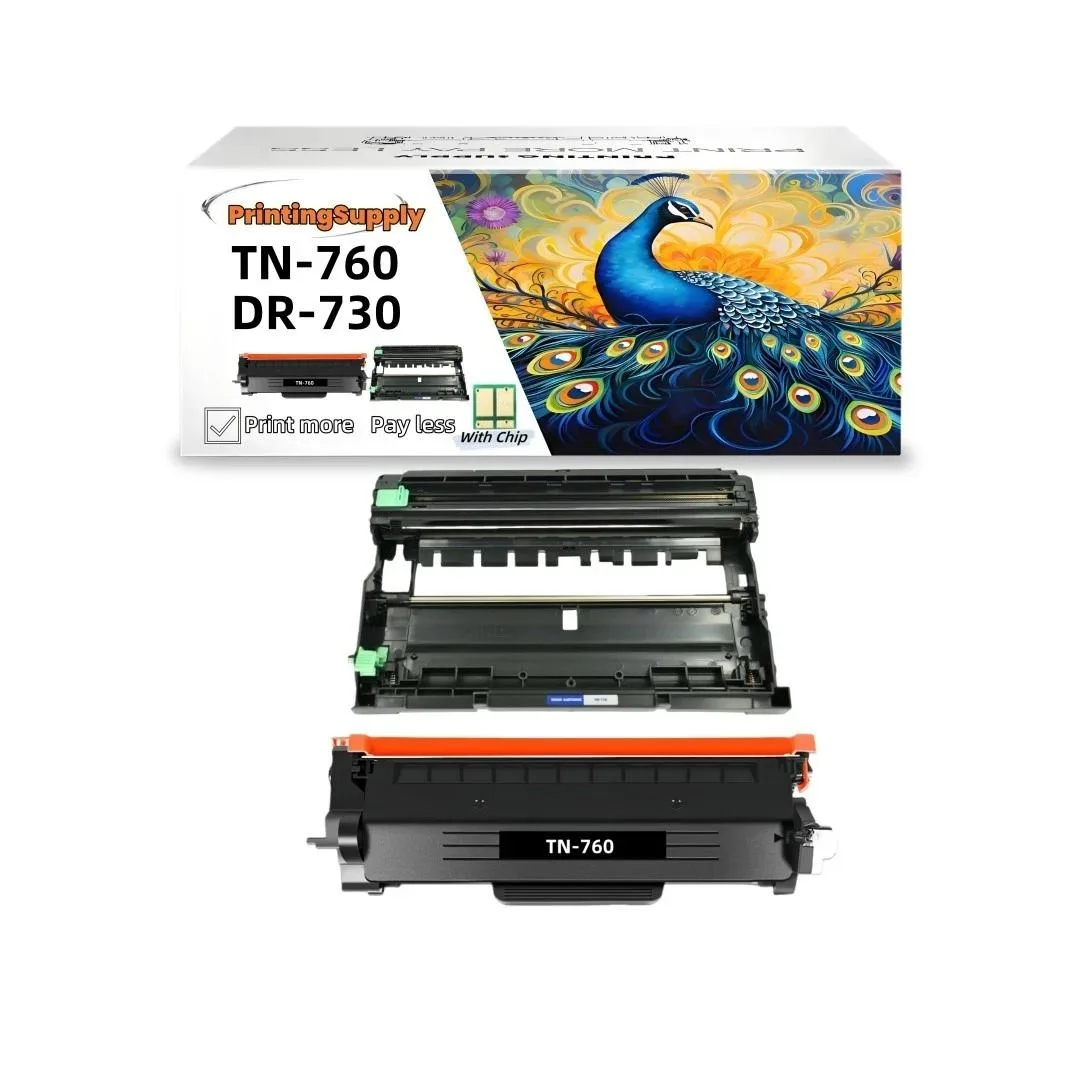 Ninestar Technology Ninestar Technology TN760 toner + DR730 drum 2-pack — product photo